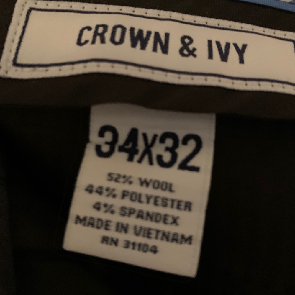 Crown & Ivy navy dress pants